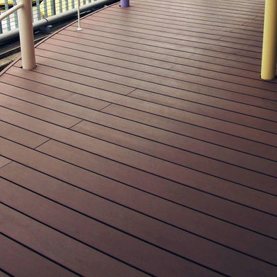 Good price Easy Installation WPC Floor Decking Indoor WPC Decking Board Factory online