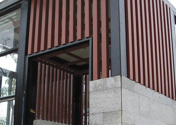 Good price Aluminium WPC Decorative Wall Panel Tube WPC Wood Slat Panel online