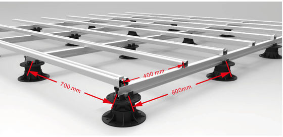 Good price Customized WPC Co Extrusion Decking Aluminum Alloy WPC Wood Decking Base online