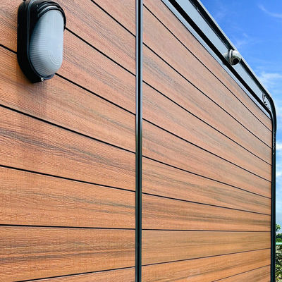 Good price Embossing 3D WPC Wall Panel Rotproof 3D Wall Cladding Panels online