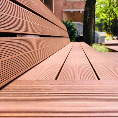 Good price Patios WPC Decking Panel slip resistance WPC Wood Decking Boards online
