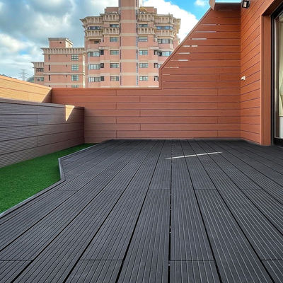 Good price natural WPC Outdoor Decking Panel Boards Recycled Decking Boards UV Resistant online
