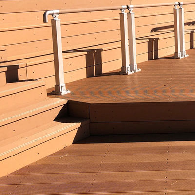 Good price WPC Wood Plastic Composite Decking Flooring Panel Boards Weather Resistant online