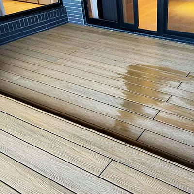 Good price Embossed WPC Composite Decking Board Panel Anti Slip Low Maintenance online