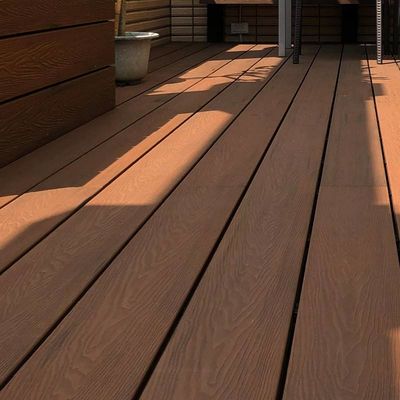 Good price 3D Wood Plastic Composite Cladding Decking Outdoor Plastic Deck Boards WPC online