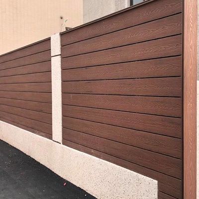 Good price Wood Plastic Composite Garden Decking Boards moisture resistant decking panel online