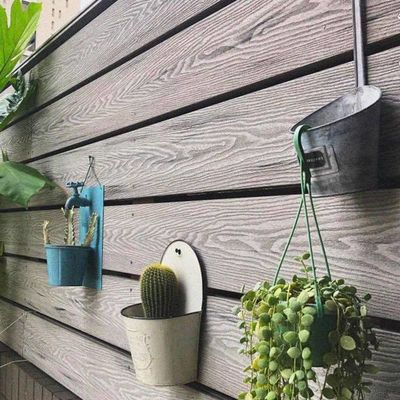 Good price Outdoor 3D Composite Decking Triple Layer Hollow WPC Decking Profile online