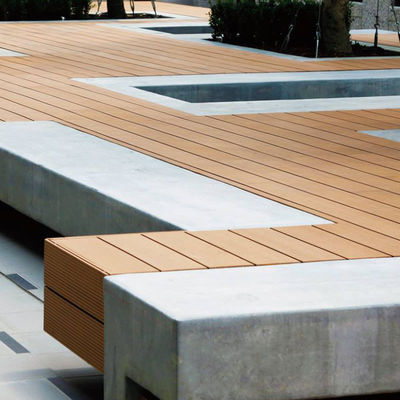 Good price Wood Plastic WPC Floor Decking Outdoor Engineered Flooring Type online
