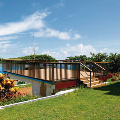 Good price Anti Slip WPC Floor Panel Rotproof Patios Wood Plastic Composite Deck online