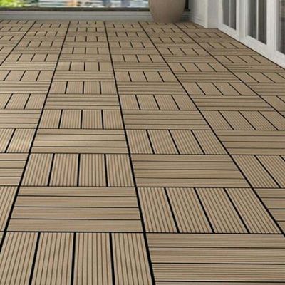 Good price Safety Wood Deck Tiles Anti Slip Outdoor Composite Wood Planks online