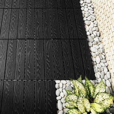 Good price Residential Outdoor Decking Tile Embossed Waterproof Wood Deck Planks online
