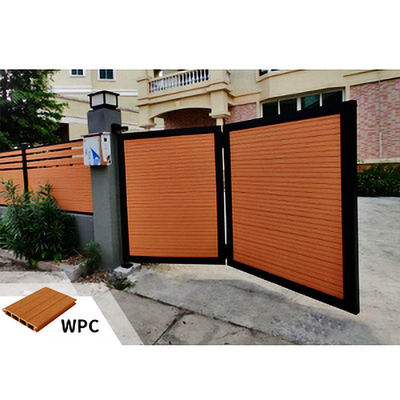 Good price Modern WPC Panel For Gate Custom WPC Wood Plastic Composite Gate online