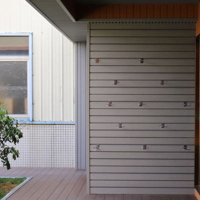 Good price Synthetic WPC Wall Cladding lightweight Wood Plastic Exterior Wall Cladding online