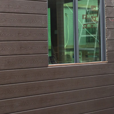 Good price Waterproof WPC Facade Cladding Plastic Wood Siding Accent Wall Exterior online