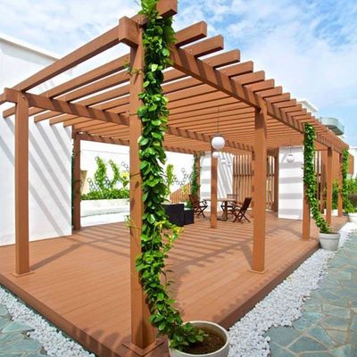 Good price Customized Wood Plastic Composite Pergola WPC Low Maintenance online