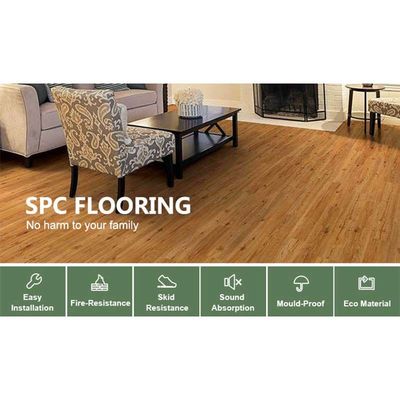 Good price Residential Luxury SPC Flooring Interior SPC Plank Flooring BP Texture online