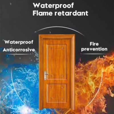 Good price Customized Waterproof WPC Door Soundproof Wood Polymer Composite Doors online