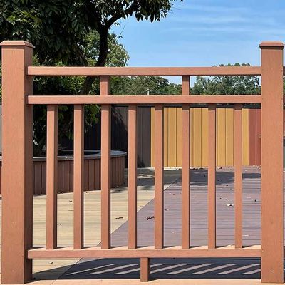 Recycled Railing Outdoor Wood Plastic Composite Railing Recycled Balustrada WPC